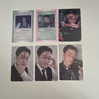 ateez san golden hour 5 photocard set