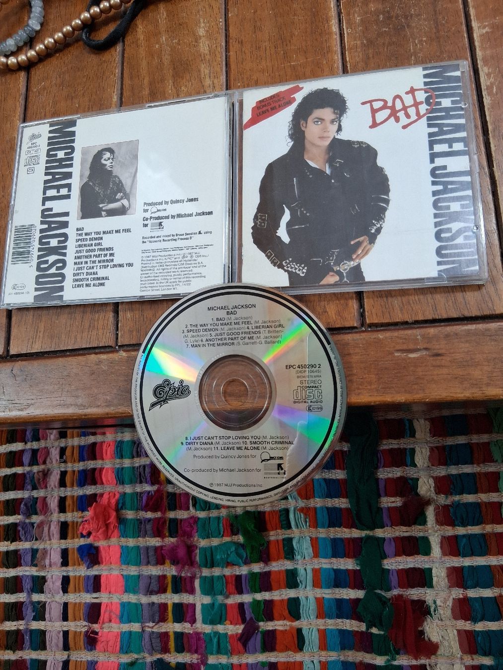CDs: Michael Jackson- bad  – Gebraucht aus St-Cergue von VeganWarrior