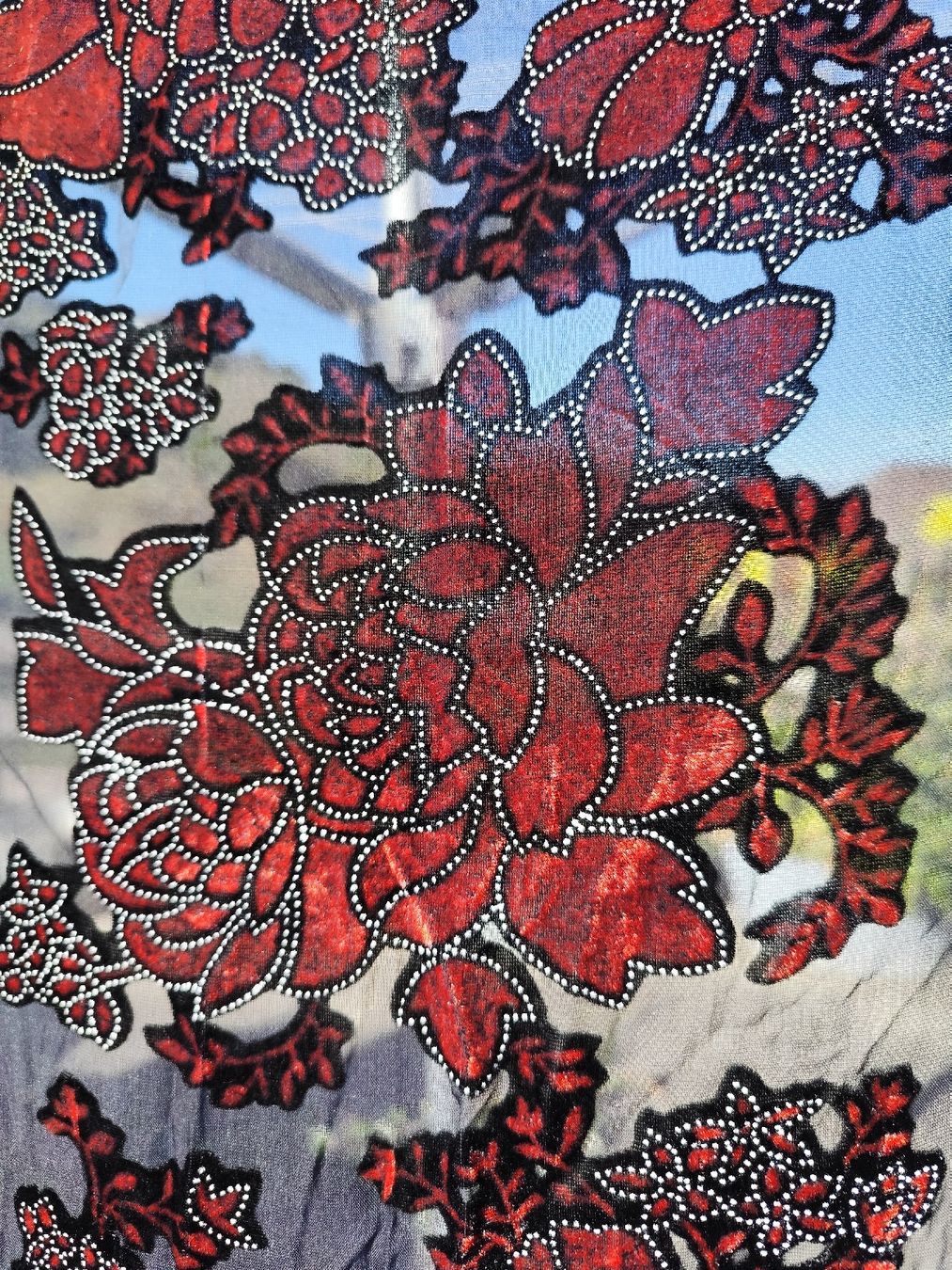 Foulards & écharpes: Foulard mit Fransen – Neuf (Voir description) à Zimmerwald par zervreila 3