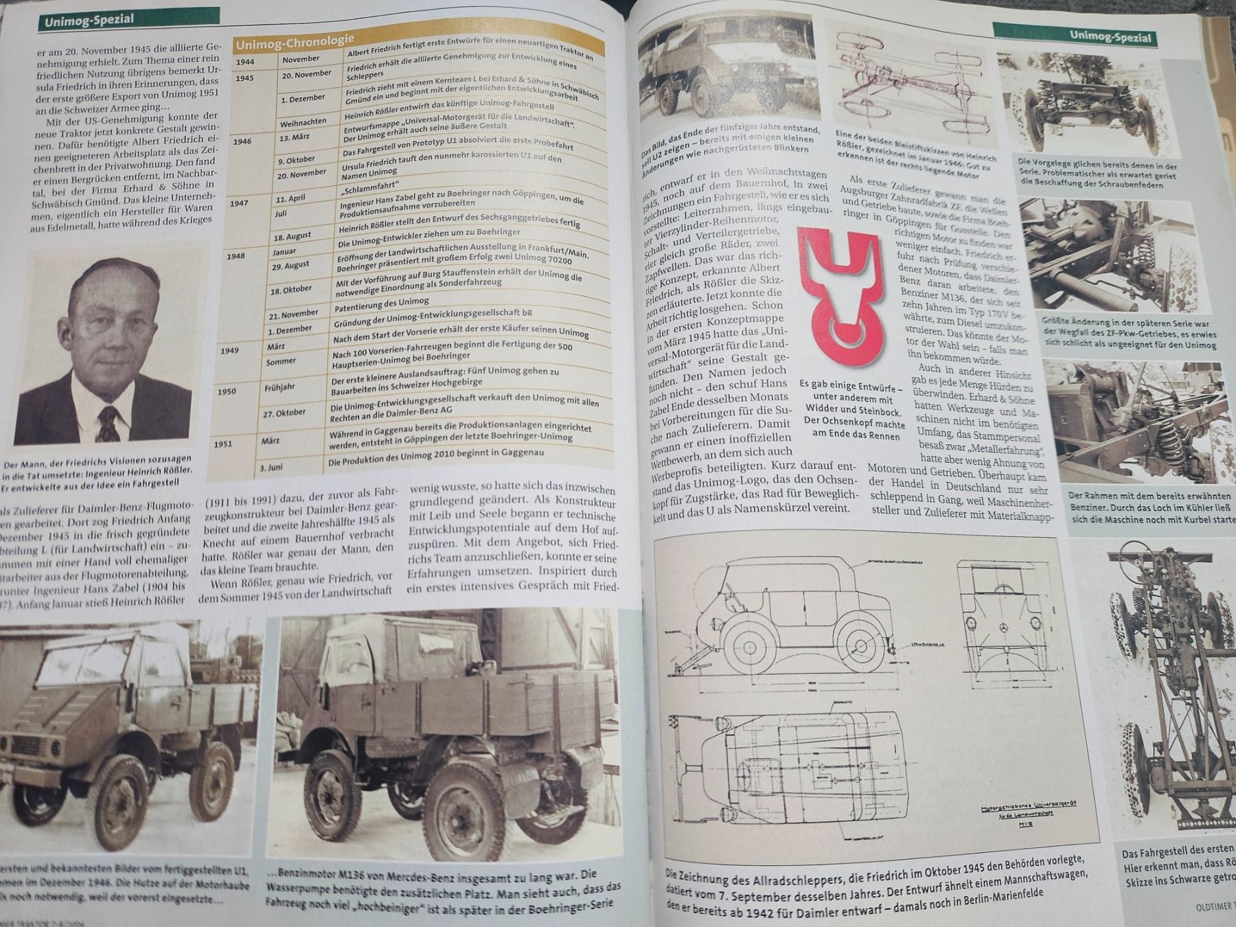 Unimog Trattori: Oldtimer Traktor 7/06 Eicher Unimog Zettelmeyer Fahr xx – Usato da Flawil venduto da sr1_f6st 5