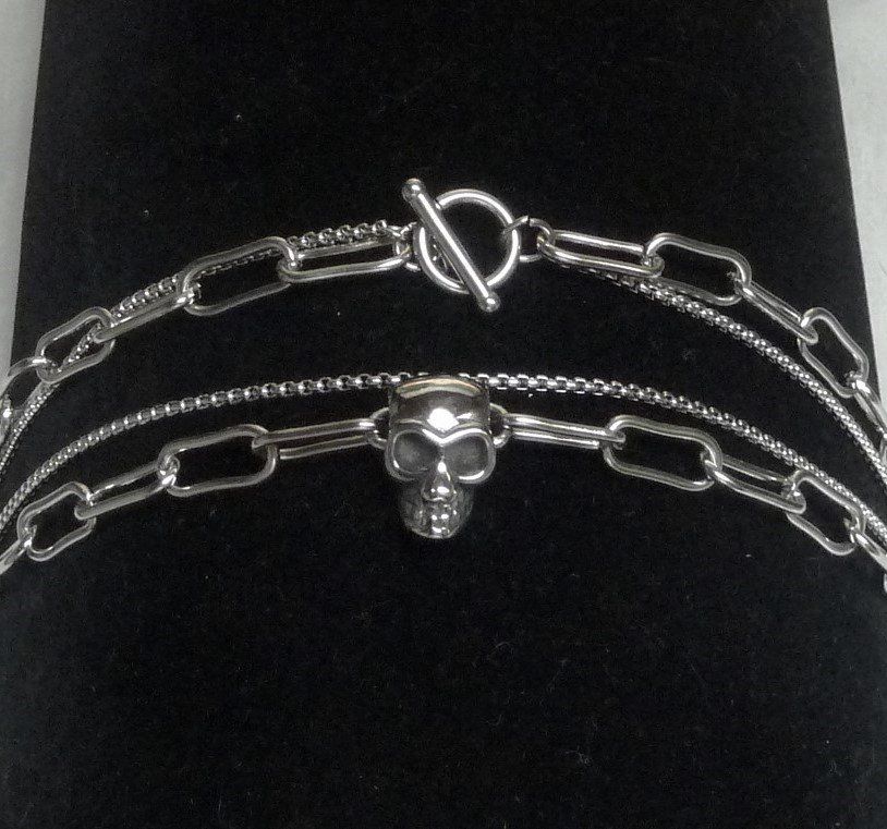 Catenine: Collier! Tête morte! – Nuovo e nell'imballaggio originale da Lamboing venduto da Qtrica 1
