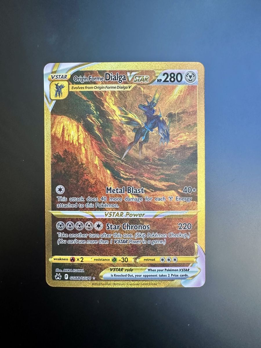 Pokémon Carte collezionabili: Origin Forme Dialga VSTAR #GG68 - Crown Zenith - Ab 1.- ! – Usato da Bern venduto da HugoStiglitz11