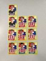 Panini Paraguay Fussballer 10Stk. guter Zustand