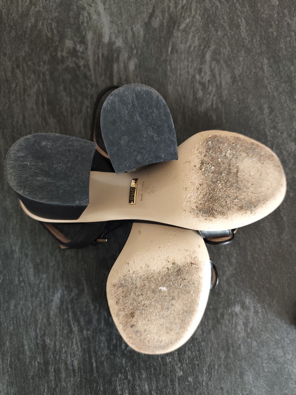 Gucci Scarpe da donna: Gucci sandale Marmont 36 – Usato da Martigny venduto da Vintage-23 5
