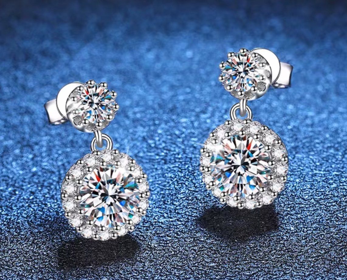 Orecchini pendenti & Orecchini a lobo: Boucles d'oreilles élégantes ✨ – Nuovo e nell'imballaggio originale da Genève venduto da AWWA 1