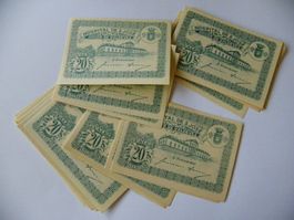 Alte portugiesische Banknoten, Hospital S. José 20 Centavos