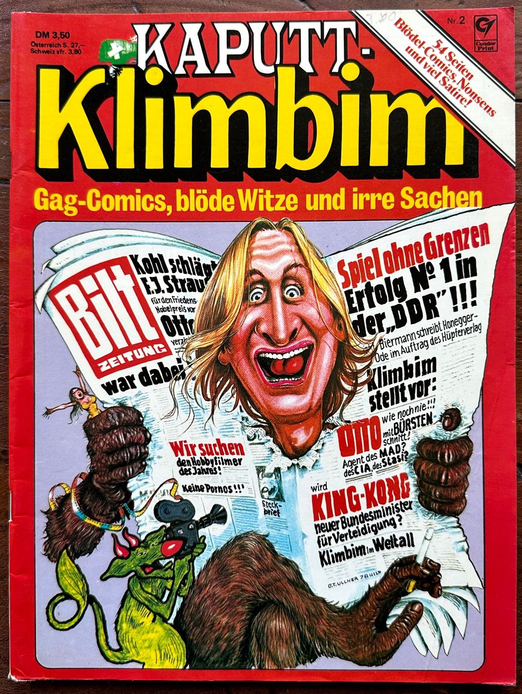 Fumetti: Kaputt Klimbim Nr. 2, hunderte Comics eingestellt ab 1.- – Usato da Seltisberg venduto da quadartswiss