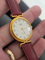 Longines Quartz Uhr mit Lederarmband