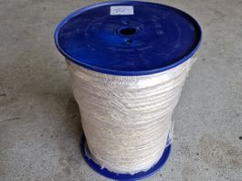 Jute-Litze, Ø 7 mm, Länge 250 m, Neuwertig