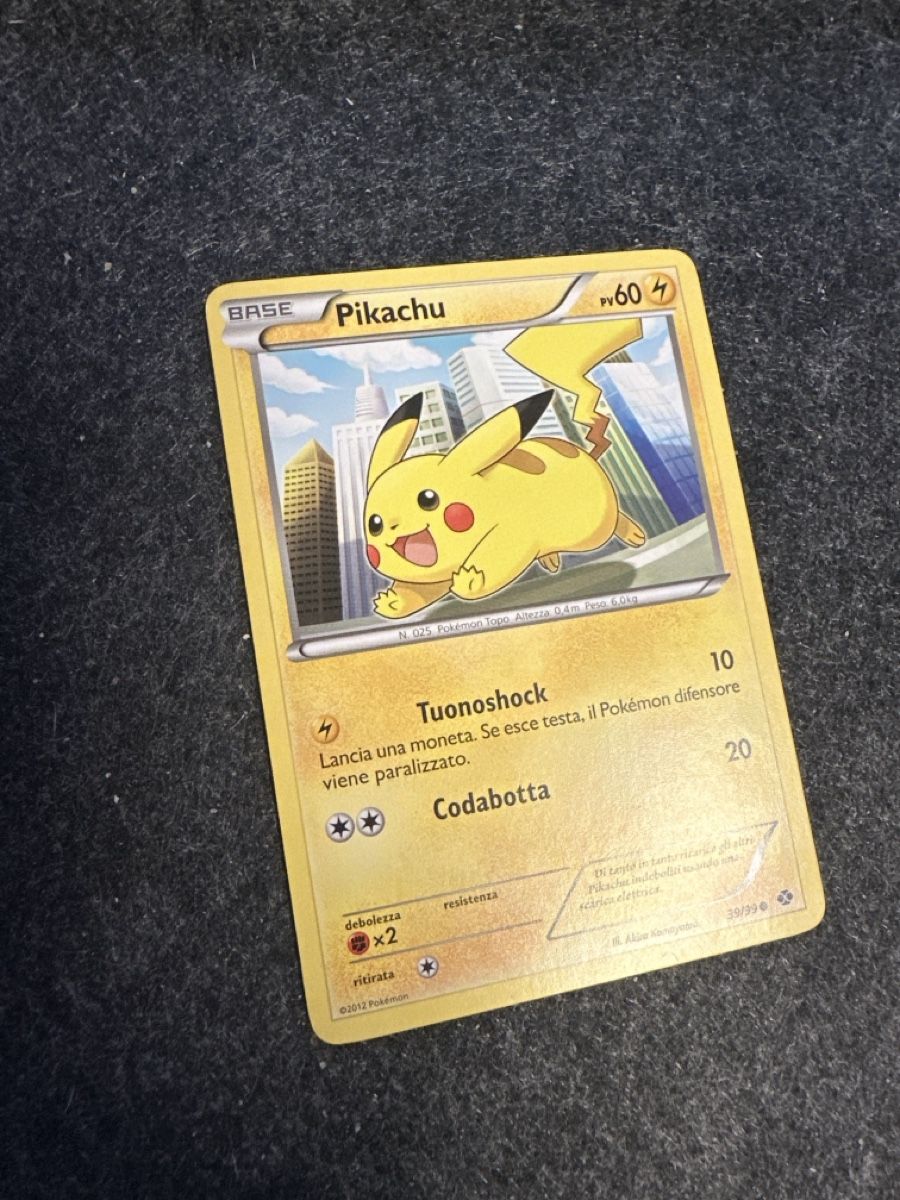Pokémon Carte collezionabili: Pikachu Next Destinies 39/99 2012 – Usato da Uster venduto da Neonschwarz 1
