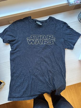 Star Wars T-Shirt, Grösse S, Baumwolle, Schwarz Top Zustand