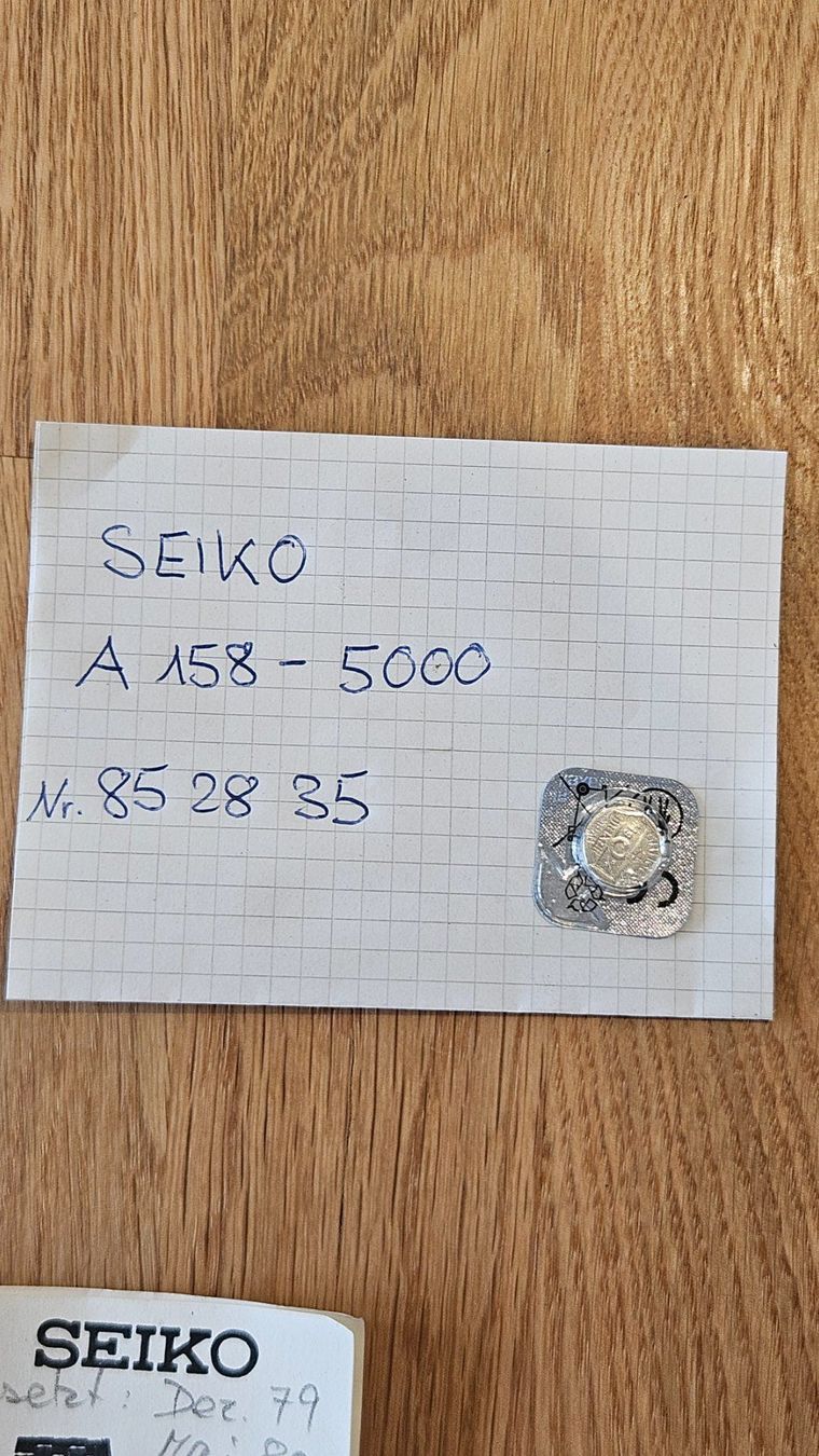 Seiko Orologi: SEIKO A 158-5000 Vintage Digital 1978 – Usato da Oberrohrdorf venduto da Mex01 2