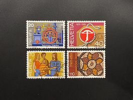 1981 Sonderpostmarken II ʘ 656, 657, 658, 659