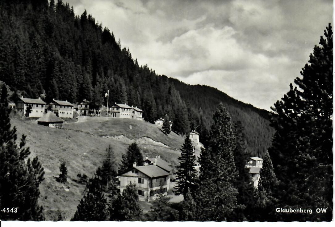 Ansichtskarten: Glaubenberg OW – Gebraucht aus Hochdorf von Ziegel-16
