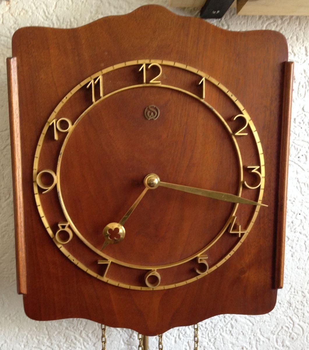 Orologi: Junghans Wanduhr mit Pendel – Usato da Eschenbach venduto da Alicekunst