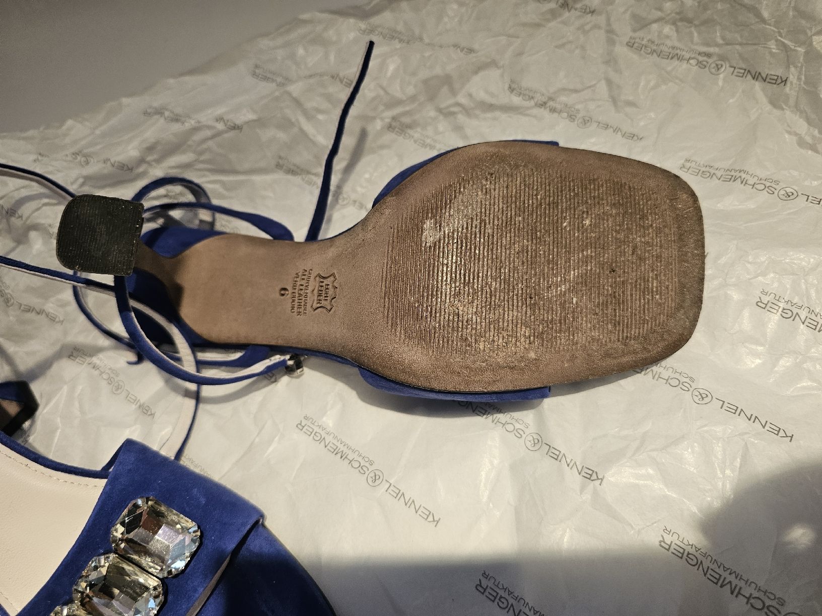 Kennel + Schmenger Scarpe da donna: Kennel & Schmenger Sandale 'NORA' in Navy – Usato da Wetzikon ZH venduto da sane1972 2