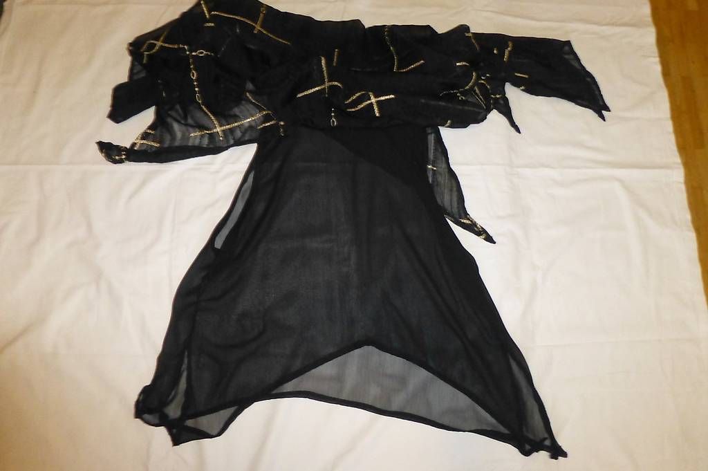 Tuniche: Tunika Bluse Kasack schwarz/gold Grösse L – Nuovo (secondo la descrizione) da Reinach BL venduto da Spider63 2