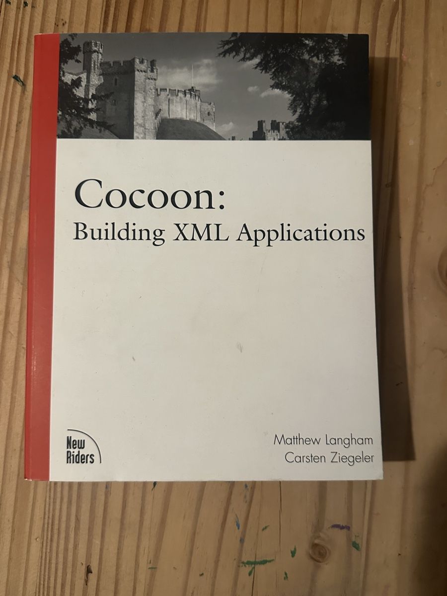 Libri: Fachbuch Cocoon Building XML Applications Informatik Buch – Usato da Fahrwangen venduto da lya_n6l6