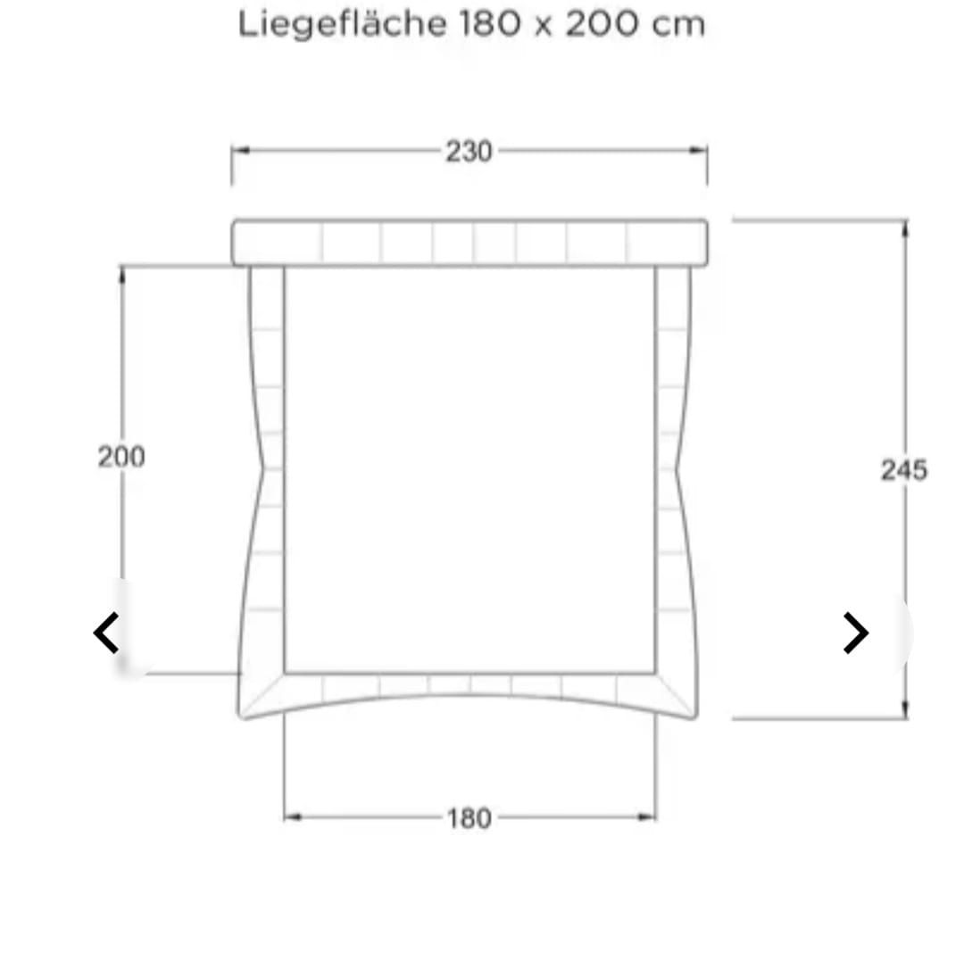 Bretz Lits: Designer Bett Bretz 180x200 – D'occasion à Rafz par Quattro-Team 9