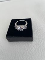 Damenring Silber 925 mit Zirkonia Gr 57