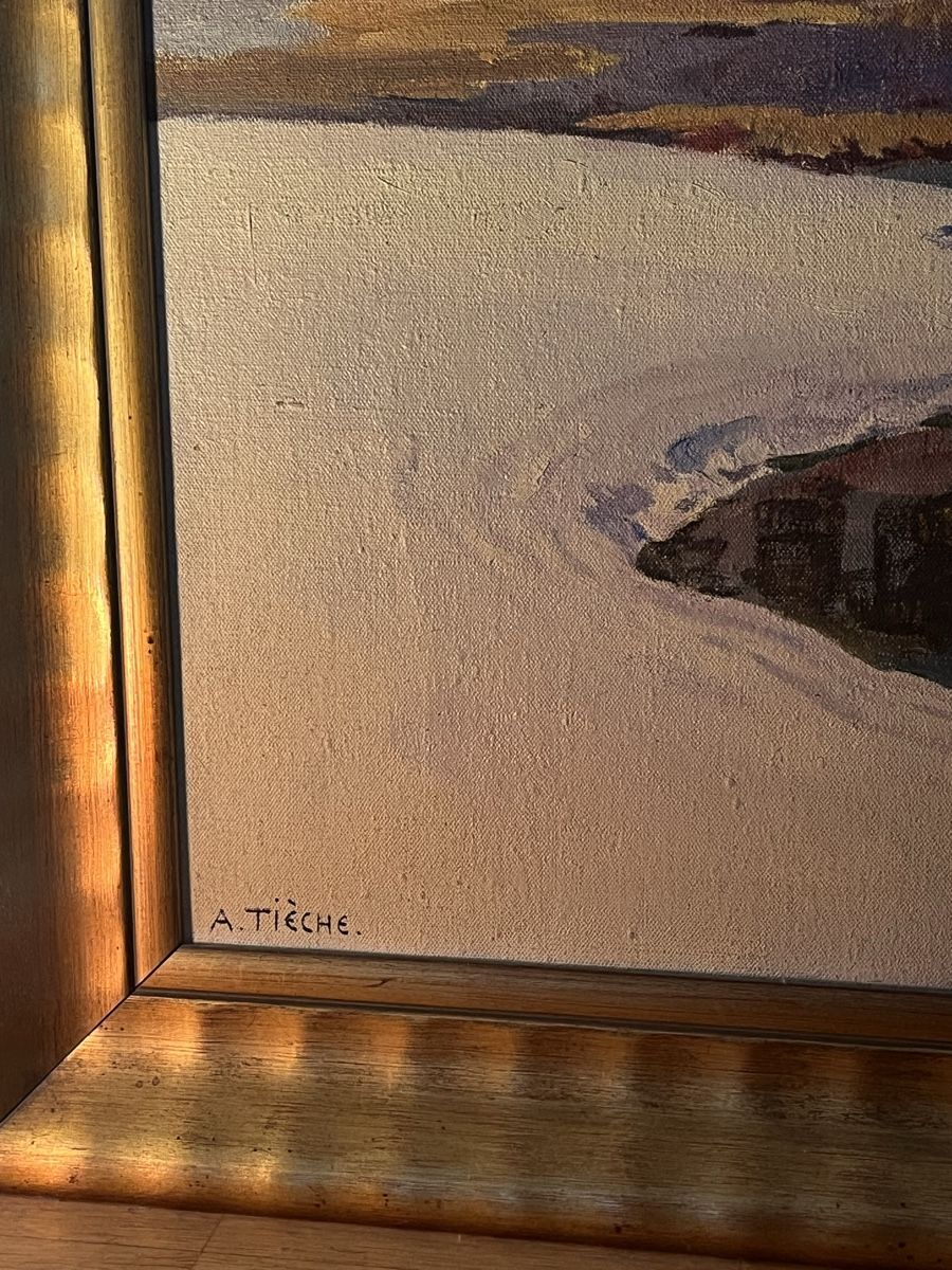 Dipinti: Adolf Tièche Öl auf Leinwand – Usato da Zürich venduto da pat_vb56 3