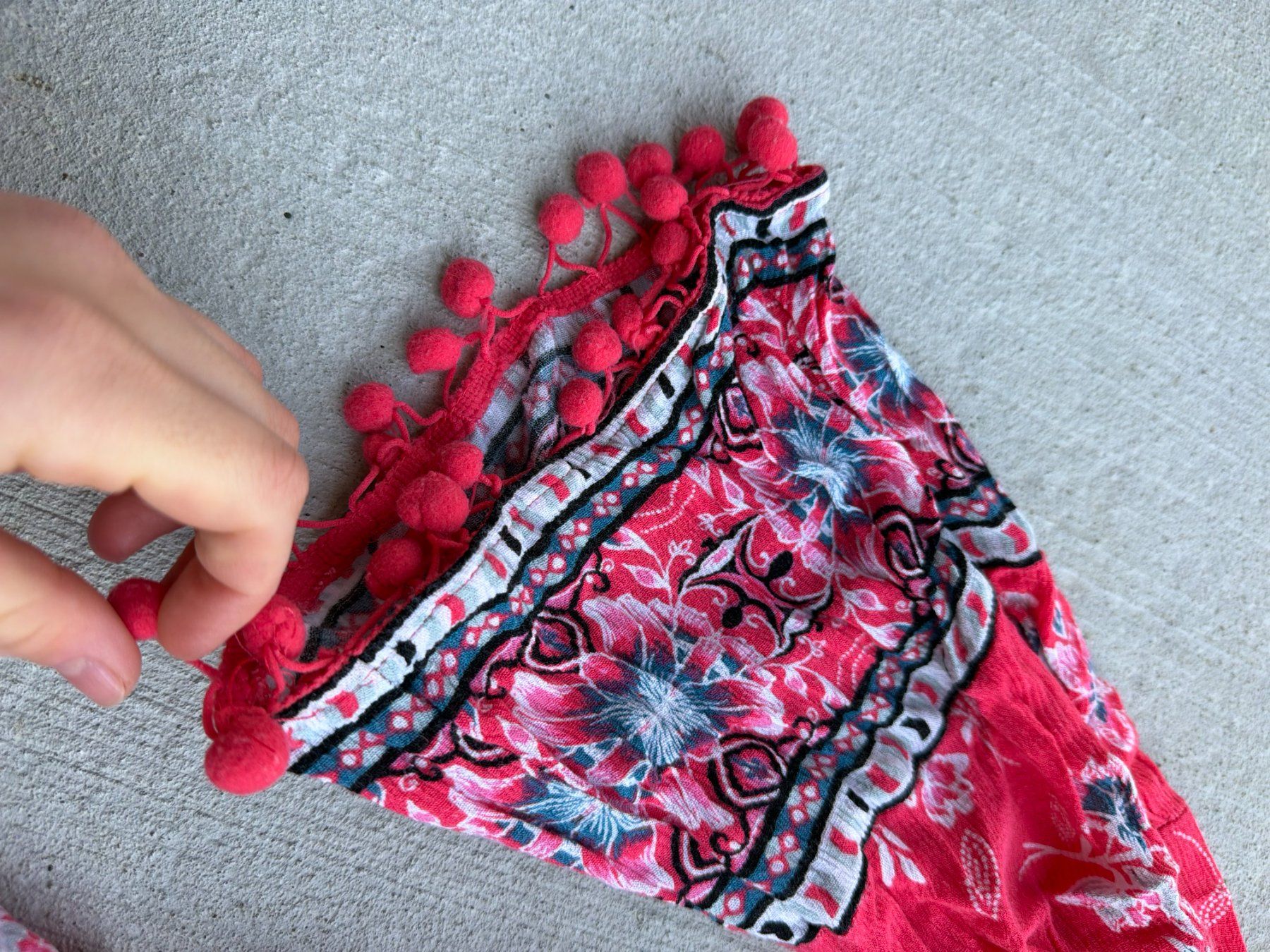 Top: Sommerlicher  mit Blumenmuster, Grösse XS – Usato da Riehen venduto da edu_92w7 8