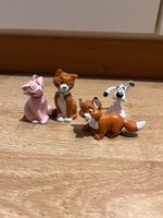 Lot figurine Disney et Astérix; Aristochats, Idefix et Rox