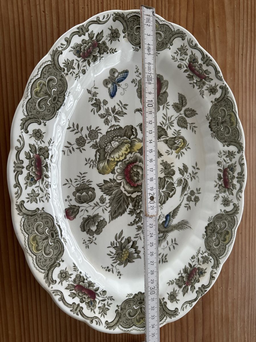 Ridgway Servierplatten: Vintage Servierplatte "Windsor" von Ridgway, England – Gebraucht aus Lanzenhäusern von Galaa 4