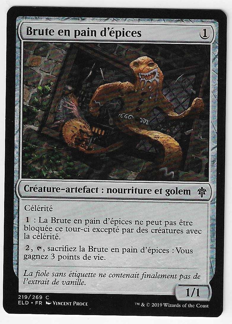 Magic The Gathering Sammelbilder & Trading cards: [MTG] Gingerbrute [fr] – Gebraucht aus Nyon von LucidumMTG