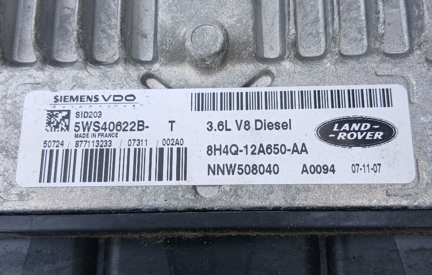 Land Rover Tutti pezzi di ricambio auto: ECU Range Rover L320 TDV8  – Usato da la heutte venduto da Auto-stock 1