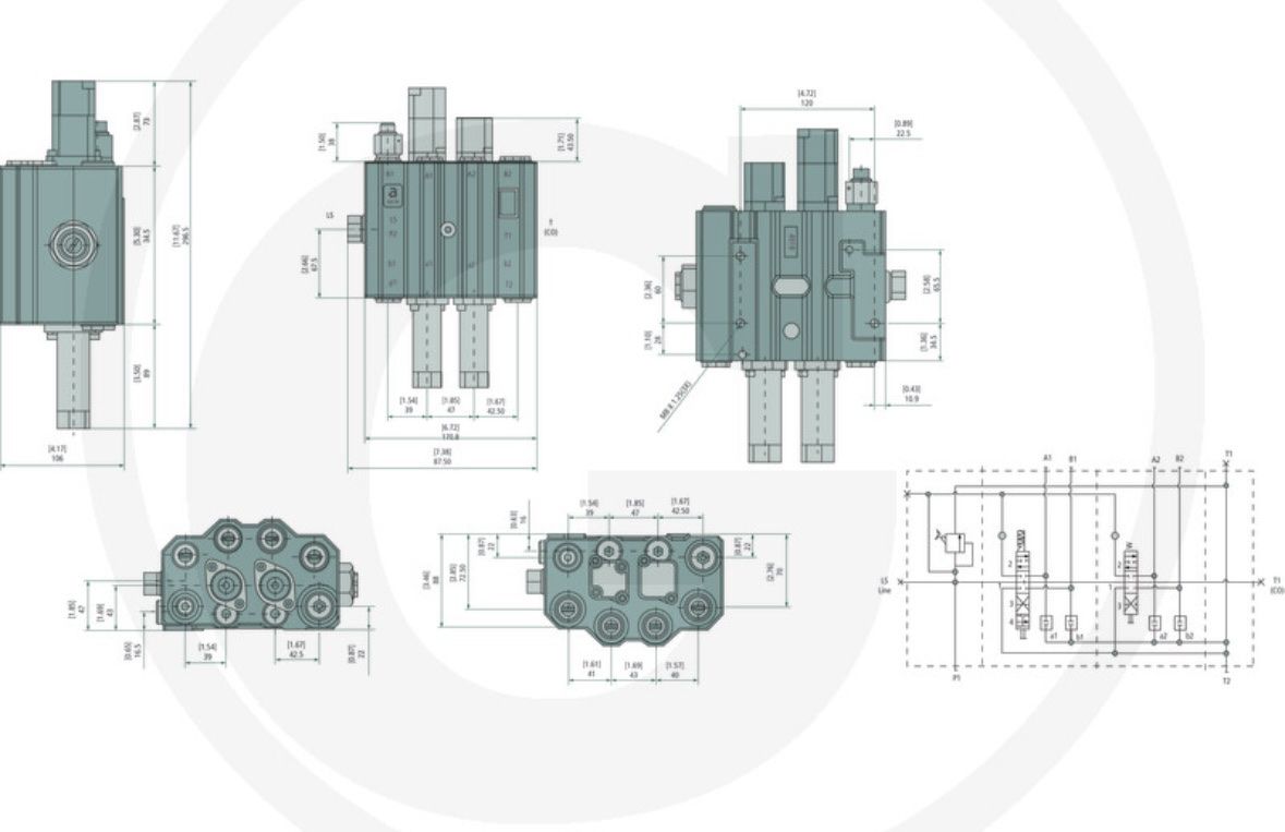 Trattori: Frontlader Ventil Joystick Traktor oder Baumaschine – Nuovo e nell'imballaggio originale da Inwil venduto da Titanium22 1