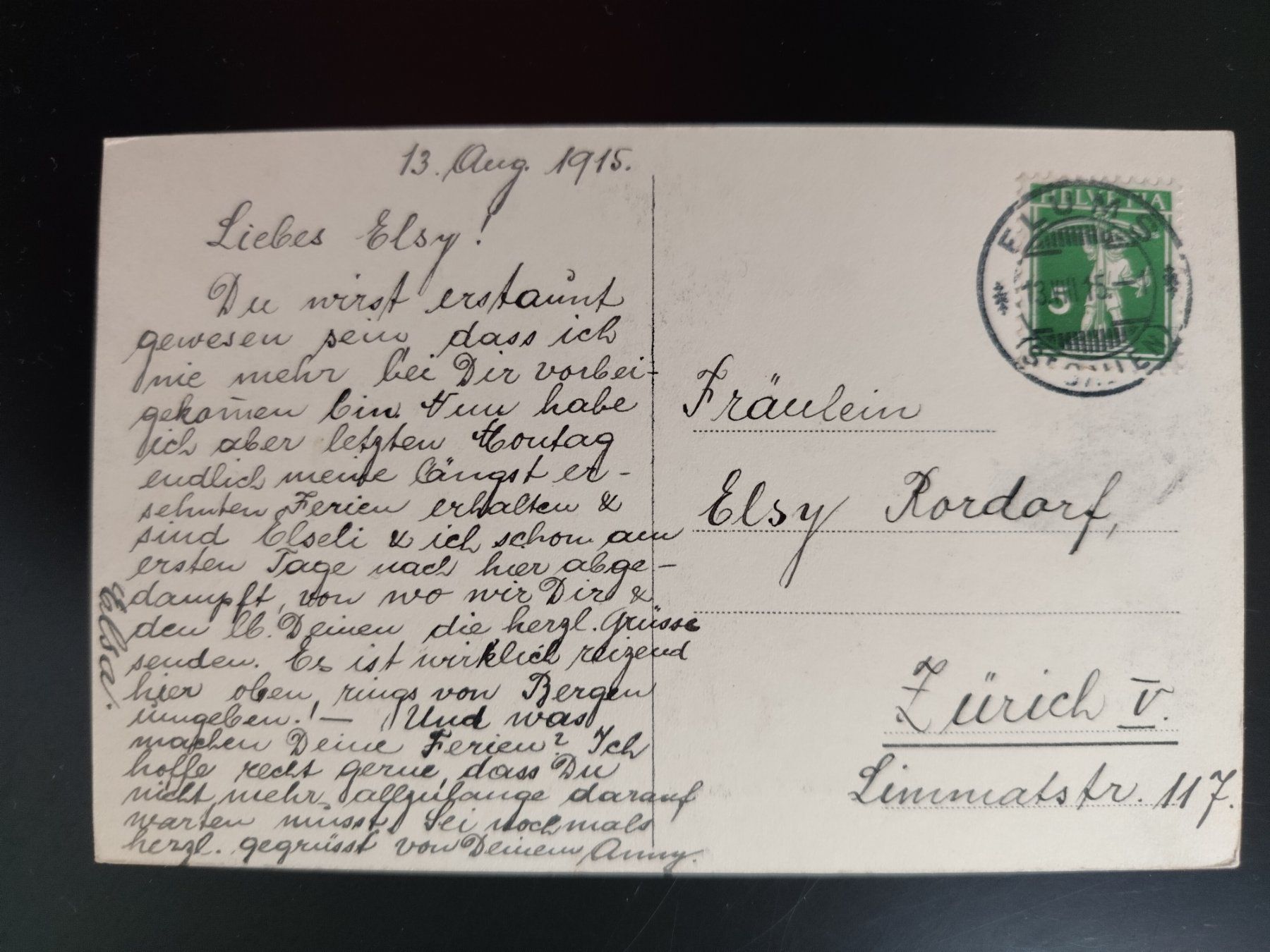 Cartoline postali: Schloss Graepplang, Hotel Gräpplang  dat.1915 – Usato da Ohmstal venduto da Lebensfreude05 1