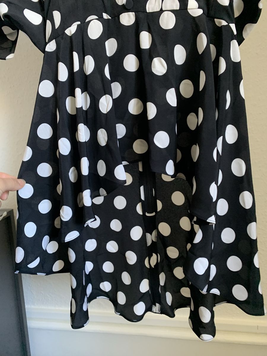 Michael Kors Top: Top à pois asymétrique Michael Kors – Nuovo e nell'imballaggio originale da Genève venduto da rez_c6c6 3