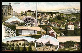 Herisau, Panorama, Strassenpartien und M