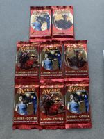 8 Magic The Gathering Booster Packs Kinder Götter - German