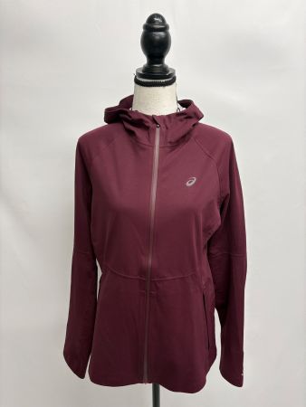 Asics ROAD PACKABLE JACKET Windbreaker M Bordeaux