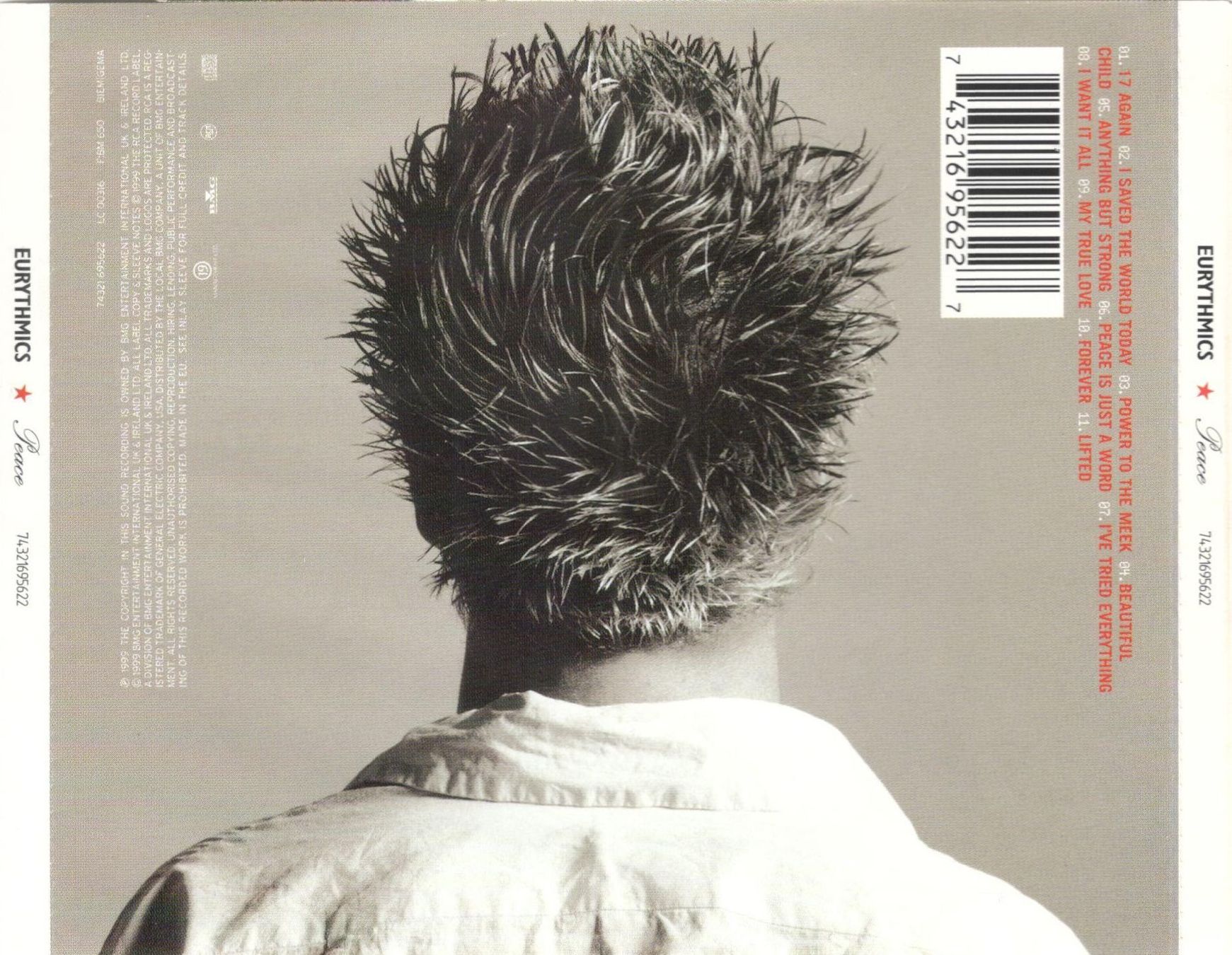 CDs: Eurythmics CD Peace – D'occasion à St. Margarethen TG par ursk10 1