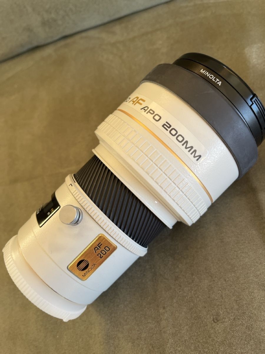 Minolta Objektive: Minolta AF 200 Objektiv  – Gebraucht aus Fahrni b. Thun von Bergers_occasionen