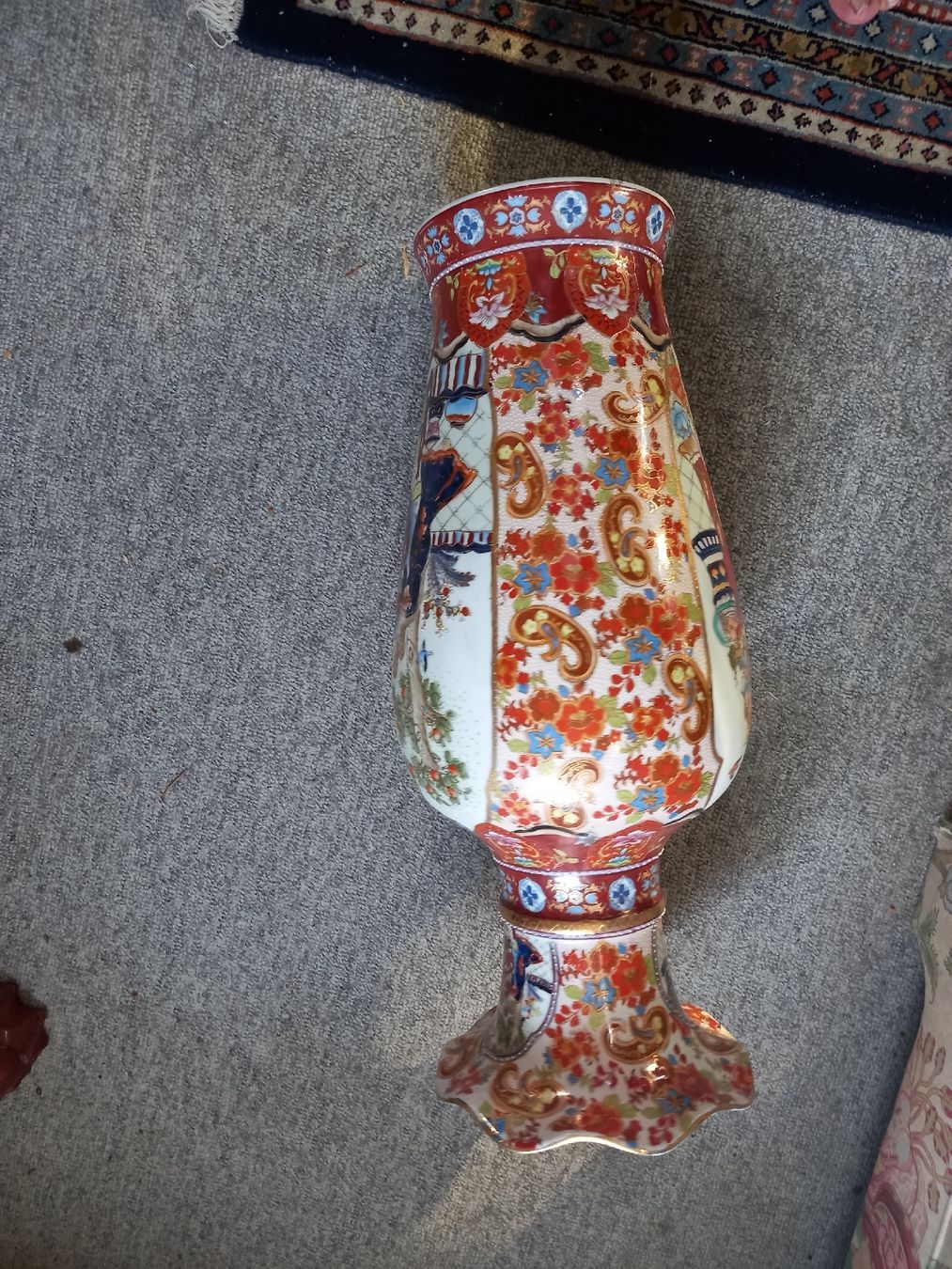 Vasi & Recipienti: Antik Handgemalt Chinese Vase – Usato da Bern venduto da Imamrashed 2