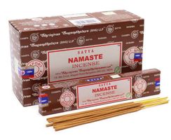 🌿 12x Original Satya Namaste Räucherstäbchen 🌿