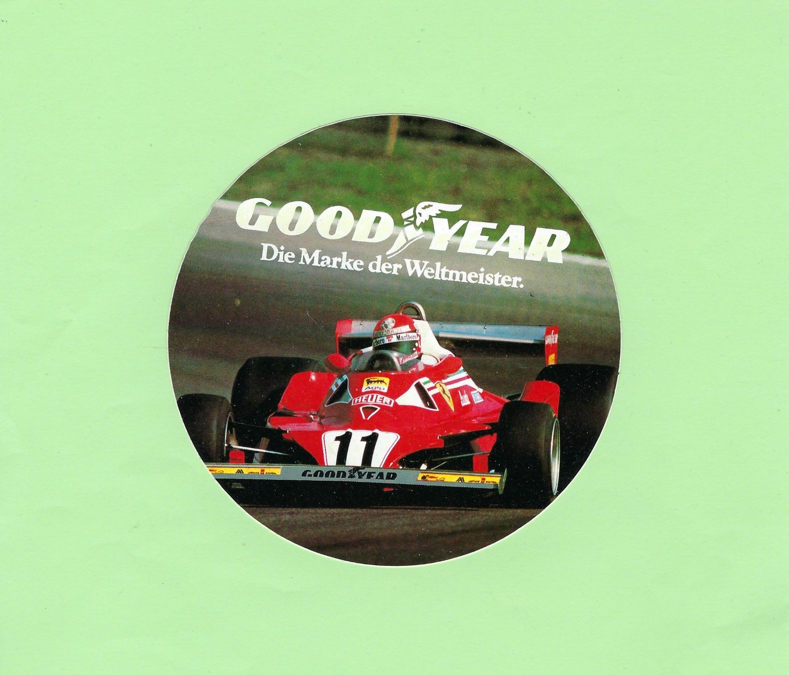 Sticker: Ferrari, Niki Lauda, Formel 1, Aufkleber/Sticker – Usato da Aarburg venduto da Hktm