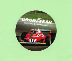 Ferrari, Niki Lauda, Formel 1, Aufkleber/Sticker