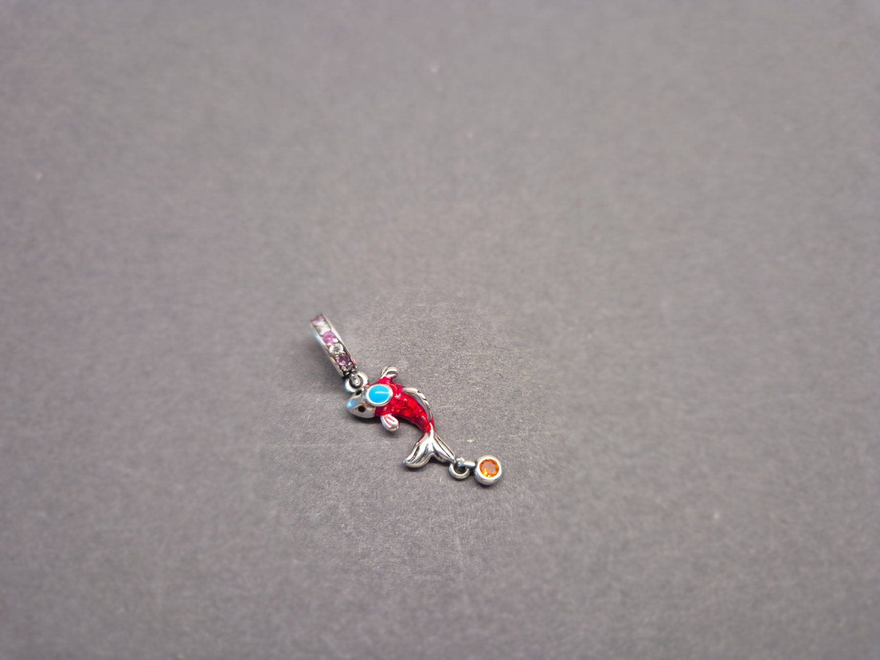 Ciondoli: Silber Charm Koi Fisch +Garantie – Nuovo (secondo la descrizione) da Rotkreuz venduto da Carbone_Bijou-Shop