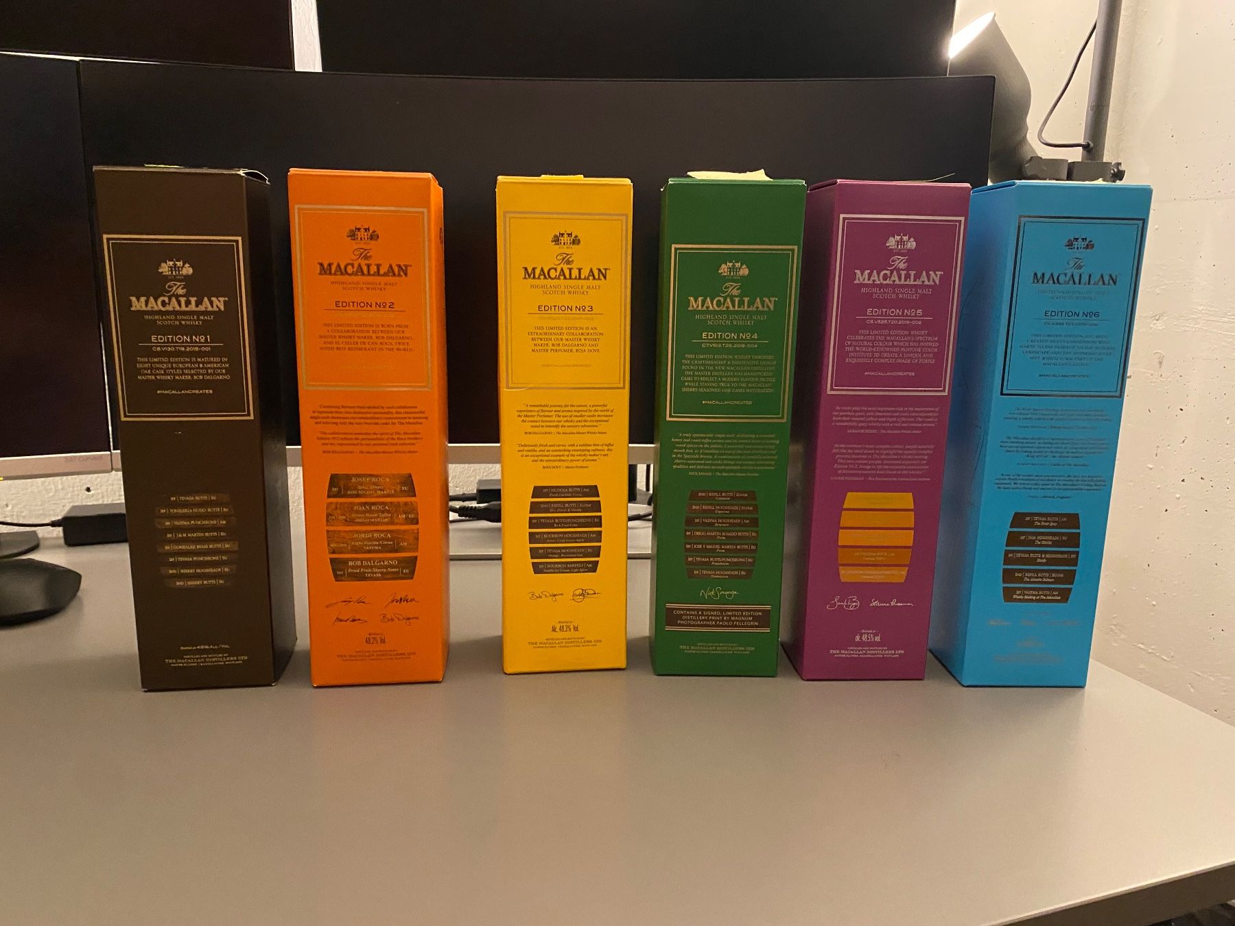 Macallan Spirituosen: Macallan Edition 1 to 6 complete series – Neu und originalverpackt aus Küsnacht ZH von alexinside619 3
