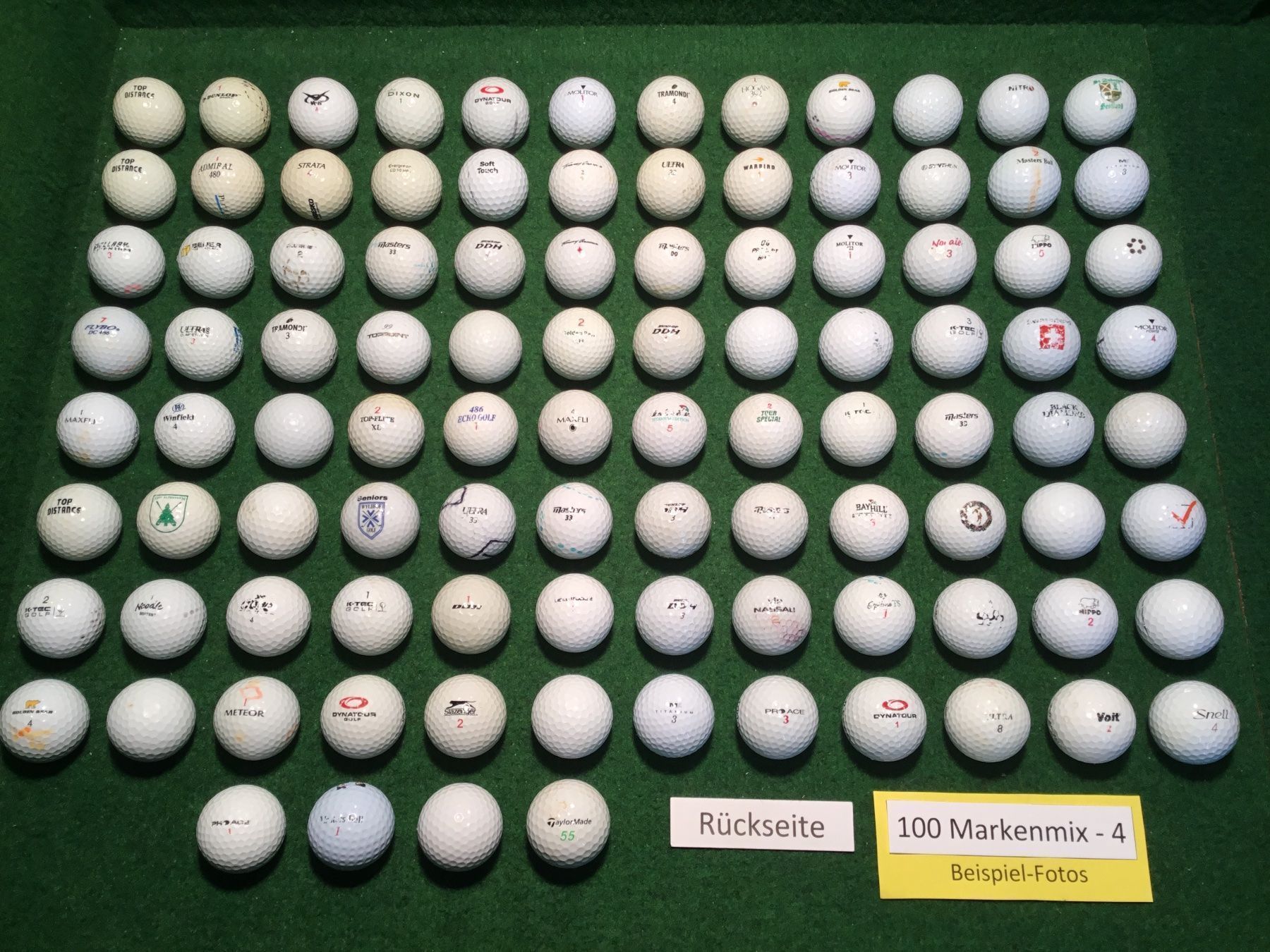 Palloni: 100 Golfbälle Markenmix (mässig) – Usato da Bergdietikon venduto da shimano4 9