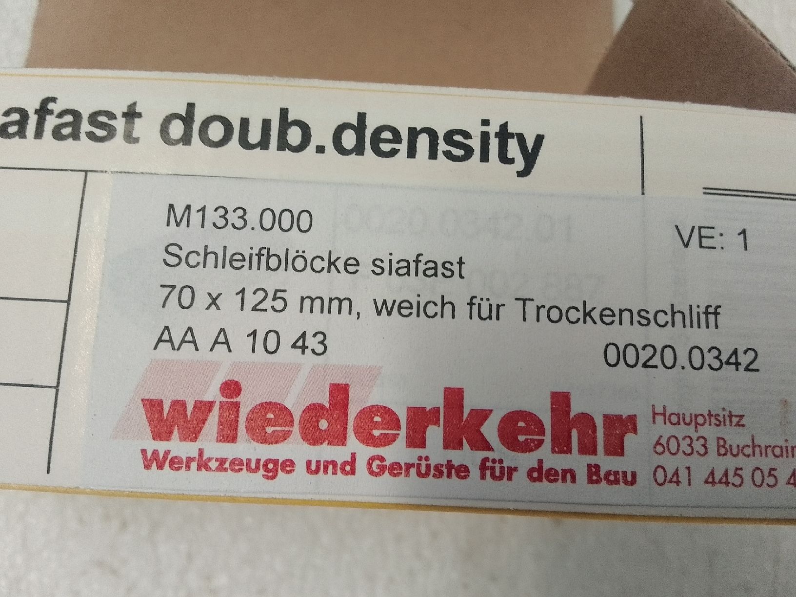 Alle Werkzeuge: Handblock siafast 70x125x38mm neu – Neu und originalverpackt aus Trubschachen von Caddy8 2