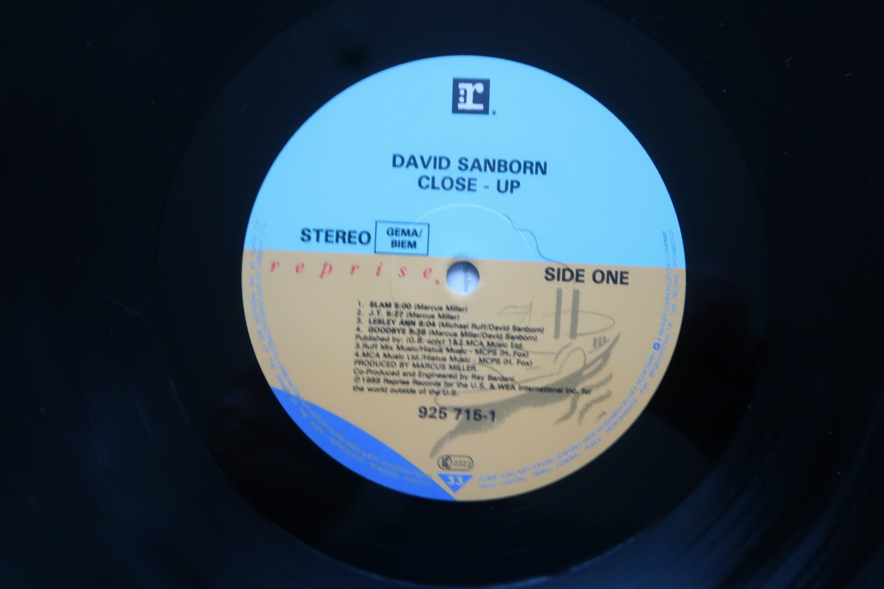 Vinyles: DAVID SANBORN - CLOSE UP - VINYL LP – D'occasion à Basel par Patiscat 2
