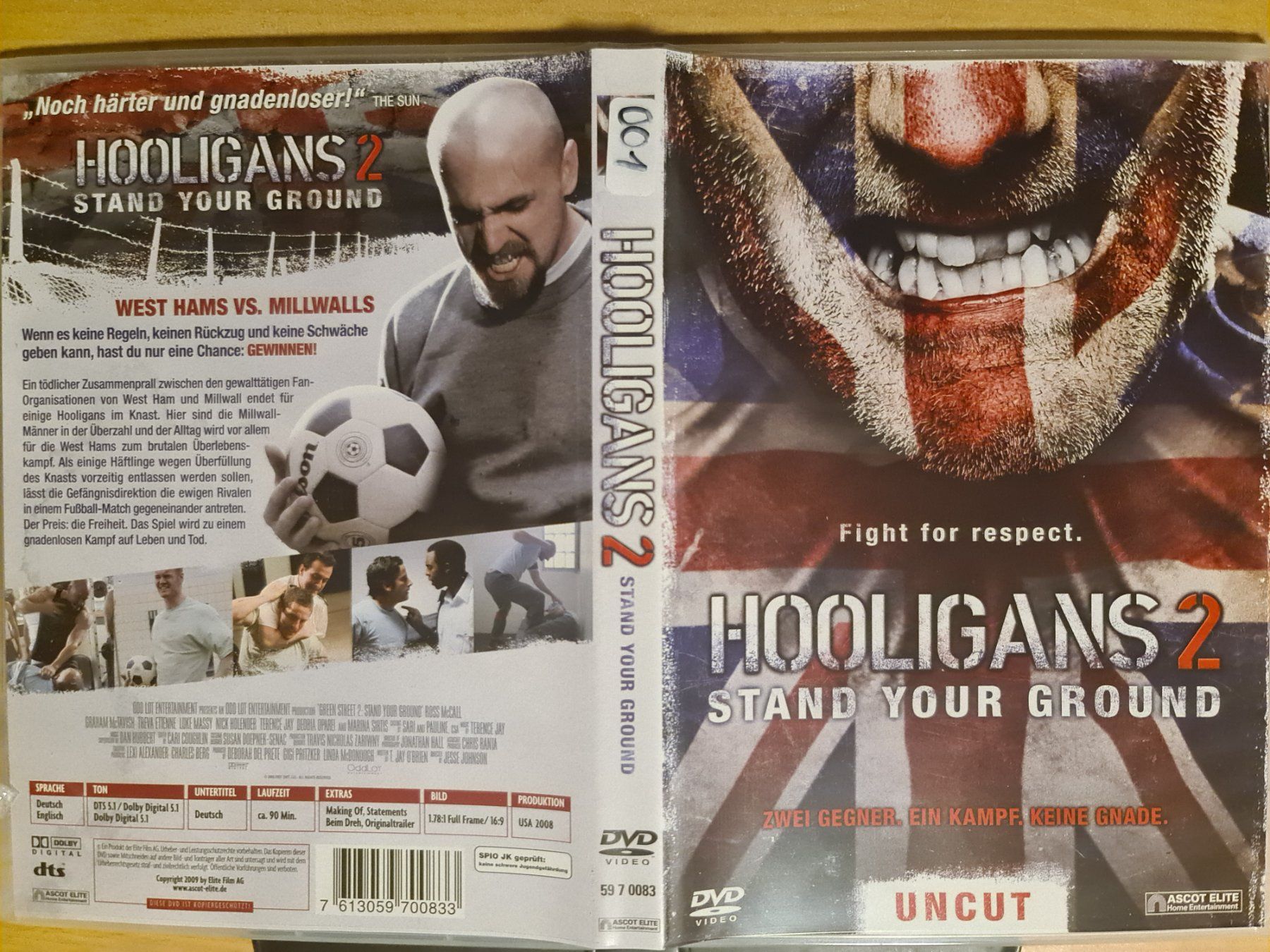 Tutti i DVDs: Hooligans 2 - Stand Your Ground (DVD) uncut – Usato da Dintikon venduto da Vexi
