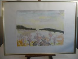 UNLESERLICH SIGNIERT - LANDSCHAFT