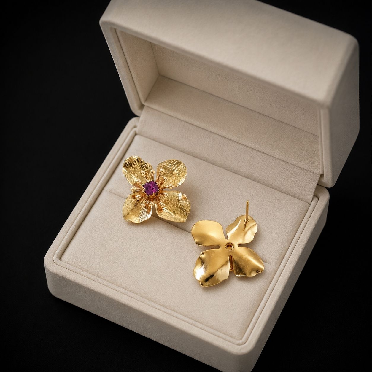 Boucles d'oreille: Ohrstecker 18k vergoldet  – Neuf avec emballage d'origine à Hemmental par Aureumgold